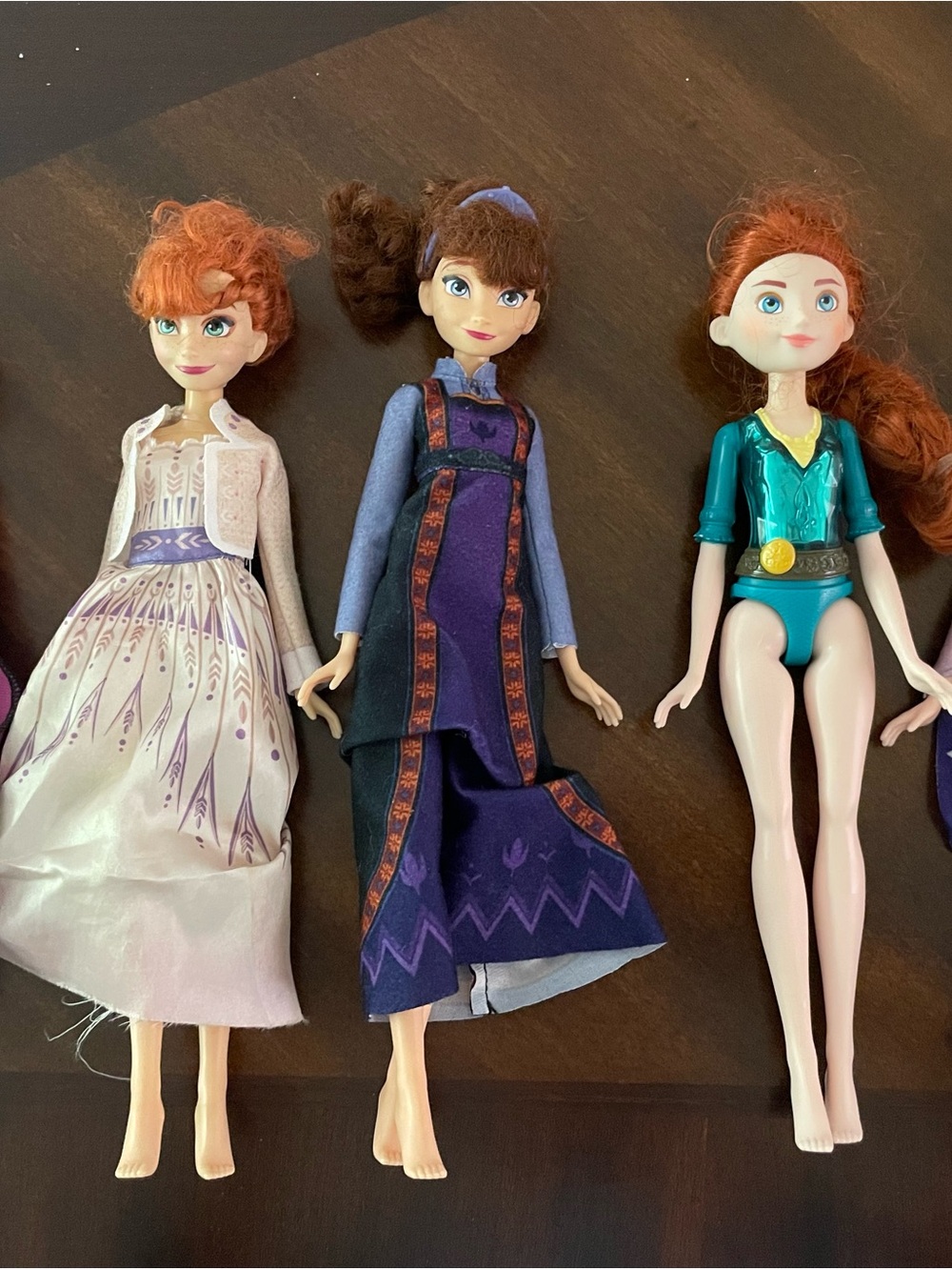 Set of 5 Disney Dolls